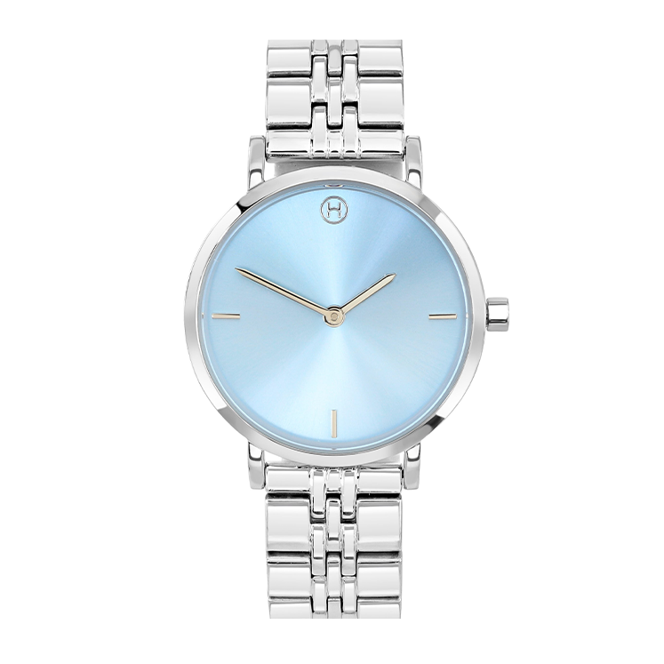 Herts St. Albans | Light Blue & Silver Watch | Women's Watches | Hagley West